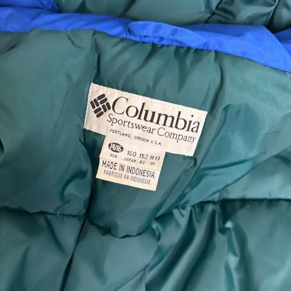 COLUMBIA Boys Ski Snowboard Hooded Jacket Winter Youth Size 14 / 16